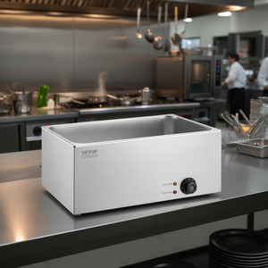 Chauffe-plats électrique Vevor 19Qt, bain-marie de comptoir, équipement de maintien au chaud commercial pour la restauration et les restaurants - Product Image 2