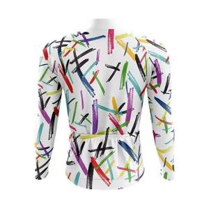 Maillot de Ciclismo Zede Personalizado con Estampado de Graffiti a Color, de Secado Rápido, Ligero, Transpirable y Resistente al Viento, en Varios Colores para Ciclistas - Product Image 2