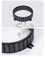 Alimentation directe d'usine Moteur BLDC Magnétisation radiale Nouvelle tendance Rotor magnétique en ferrite à anneaux multiples Offre Spéciale le soudage par flexion