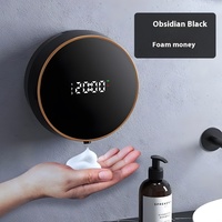Stérilisateur de désinfectant pour les mains à induction Offre Spéciale intelligent Distributeur de savon en mousse mural Chargeur pour ménage personnel