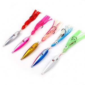 Pêche en eau salée coulant en haute mer appâts artificiels lumineux pêche lente pêche en métal gabarit leurres rivage jigging <span class=keywords><strong>leurre</strong></span> <span class=keywords><strong>de</strong></span> pêche - Product Image 2