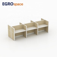 Solution de conception de lieu de travail EGROspace : Système de mobilier pour centre d'appels, cloison de séparation, poste de travail modulaire pour bureau