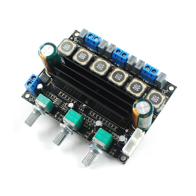 Taidacent HIFI High Power Digital Three Channels 2x80W+100W 2.1 Audio Suboofer Amplifier TPA3116 Subwoofer Amplifier Board