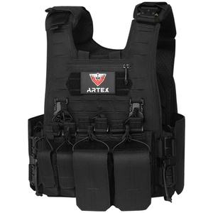 Chaleco Táctico Uniforme de Entrenamiento para Exteriores Negro JPC MOLLE Camo Portaplacas Táctico con Bolsas MOLLE para Cargadores - Product Image 1