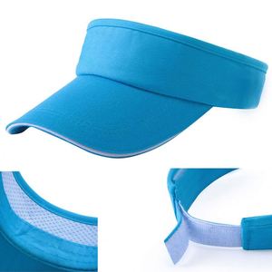 Gorras de Visera Curva Unisex Personalizadas, Gorras de Verano para Golf y Running, Gorras de Visera Vacías Ajustables de Poliéster y Algodón - Product Image 3