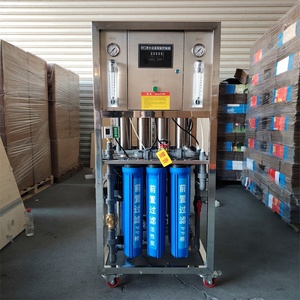 98% tasso di desalinizzazione RO sistema di depurazione delle acque impianto di trattamento delle acque industriale osmosi inversa sistemi di filtraggio dell'acqua - Product Image 1