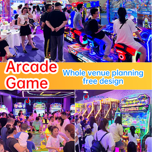 Máquina de Entretenimiento de Carreras de Arcade Operada con Monedas Simulador de Motocicleta para 3 Jugadores Máquina de Juego de Arcade a la Venta - Product Image 6