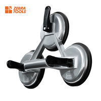 Ventouse électrique industrielle ZEBRA TOOLS à triple mâchoire avec poignée, en alliage d'aluminium