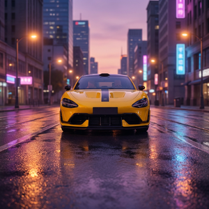 Xiao-mi SU7 2025 Véhicule à grande vitesse, Nouveaux véhicules à énergie nouvelle, Nouvelle voiture, Voiture électrique Xiao Mi, Xiaomi SU7 Ultra Jaune - Product Image 1