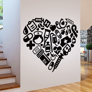 ความรู้ทางการแพทย์ ความรู้ทั่วไป สติ๊กเกอร์ติดผนังลายสารเคมี โรงพยาบาล คลินิก ผนังพื้นหลัง ตกแต่งสร้างสรรค์ วอลเปเปอร์ - Product Image 3