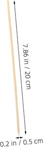 Garneck, 10 Uds., <span class=keywords><strong>palos</strong></span> de Control de marionetas de madera maciza para marionetas de mano, varillas de manipulación artesanales resistentes DIY para rendimiento de marionetas fácil - Product Image 2