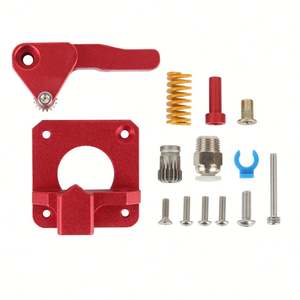 Extrudeuse CR10 PRO à double engrenage améliorée, doubles poulies, extrusion directe en aluminium pour pièces d'<span class=keywords><strong>imprimante</strong></span> 3D Ender-3/CR-10/<span class=keywords><strong>CR10S</strong></span> - Product Image 2