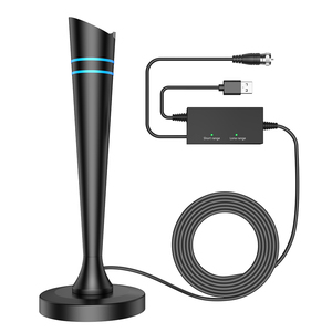 Antenne <span class=keywords><strong>TV</strong></span> HDR 10+ 4K 1080P haute définition intérieure/extérieure, base magnétique, chaînes locales gratuites, antenne <span class=keywords><strong>TV</strong></span> numérique - Product Image 1