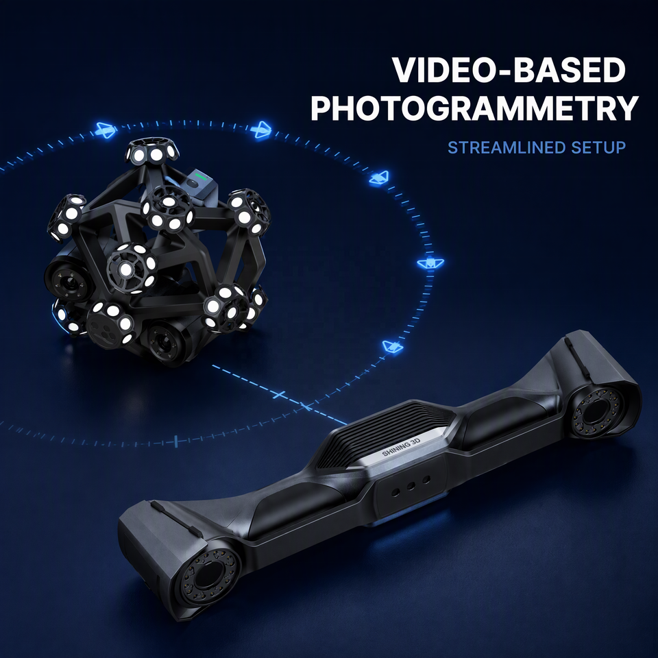 FreeScan Trak Nova Industrial 3D Scanner with Dynamic Tracking Detailed ...