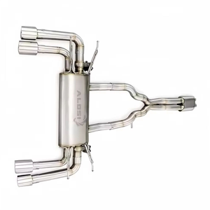 Silenziatore con Valvola Elettronica in Acciaio Inox 304 per Tubi di Scarico Catback per Jaguar F-TYPE 3.0T 2017-2021, Libera il Ruggito della Competizione - Product Image 3