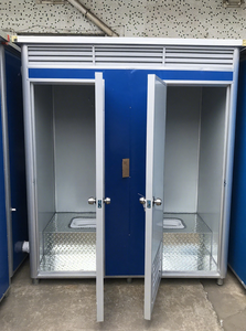 TOPPREプレハブトイレサンドイッチパネルポータブルトイレ屋外用可動式建設現場プレハブトイレキュービクルモバイルトイレ - Product Image 3