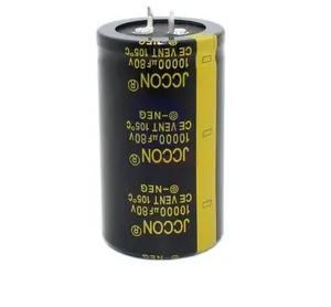 אלומיניום אלקטרוליטי קבלים 80V 10000uF 35x60mm גבוה תדר נמוך ESR 80V10000UF 35*60mm קבלים