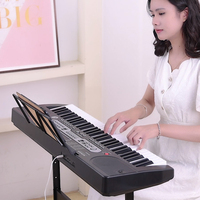 Nuevo Teclado de Piano Electrónico 2025, Sintetizador, Instrumento Musical, Teclado con Iluminación, Órgano Electrónico de 61 Teclas