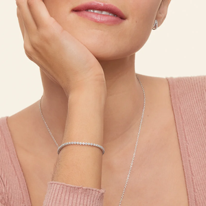 Bracelet de luxe en argent 925 avec diamant moissanite étincelant, design glacé haut de gamme pour un style de bijoux tendance, usage quotidien - Product Image 4