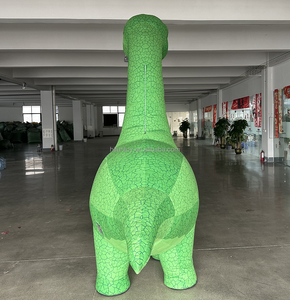 Funtoys Guangzhou fábrica nuevo producto adultos inflable cuello largo dinosaurio mascota disfraz para carnaval Halloween Animal Cosplay - Product Image 3