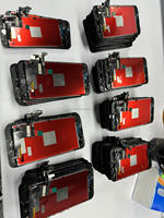 Layar Asli DD ZY X JK RJ untuk iPhone 11 12 Mini 13 14 15 16 Pro Max X Xr Xs Se Display LCD Hard Soft Oled Pengganti