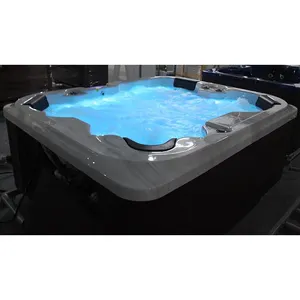 Monalisa секс Jaccuz массаж джакузи бассейн открытый спа ванна 5 человек гидромассажная Ванна акрил