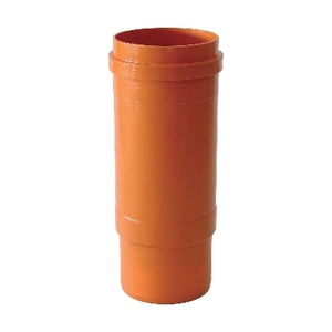 Joint de dilatation en PVC rouge de 100 mm avec joint à lèvre pour tuyaux de drainage, tuyaux de plomberie, produits - Product Image 1