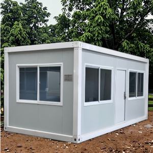 Contenedor Prefabricado Independiente de 20 Pies, Personalizado, para Oficina Móvil, Estructura de Acero, Panel Sándwich de Lana de Roca, Casa de Campo, Apartamento - Product Image 3