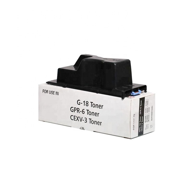 High Quality Black Toner Cartridges for Canon IR 2200 2800 3300 2210 2220 2250 2810 2820 Copiers NPG18 GPR6 C-EXV3 Toner