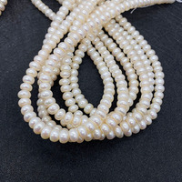 Perles naturelles cultivées d'eau douce, rondelles, perforées sur le dessus, en forme de bouton, grandes perles baroques, perles en vrac pour la fabrication de bijoux DIY