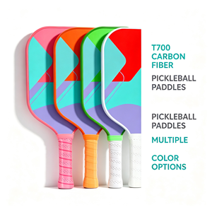 Ensemble de raquettes de pickleball tendance 16 mm avec sac de transport en maille, 2 balles, poignée antidérapante, noyau en peuplier alvéolé, pliable, léger et durable - Product Image 5