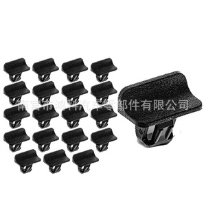 Chrysler Jeep Wrangler <b>Bumper</b> Grille Mounting <b>Clips</b> 11547341 Nylon Black For Replace Repair - Product Image 1