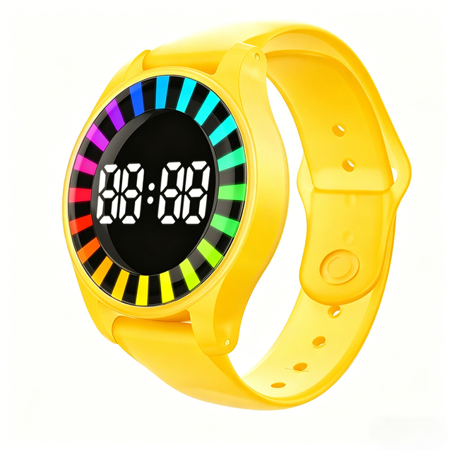 Customized Waterproof Wear-resistant Silicone NFC Wristband LED Lihght Countdown Wristband for Concerts Fitnesscenters Gymnasium