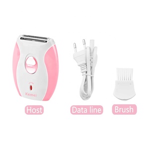 Épilateur électrique portable Kemei KM 280R 100V 240V pour femmes, épilation, tondeuse bikini, jambes, corps - Product Image 5