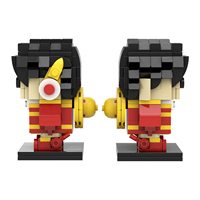 MOC7676 Future Island Luffy, 198 Piezas, Bloques de Construcción, Modelo Educativo de Anime para Armar, Coleccionable, Bloques de Construcción DIY, Regalo para Niños