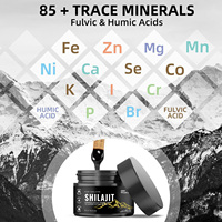 Pomada de Resina Shilajit con Logotipo Privado Personalizado, Suplemento para la Salud, Mejora la Inmunidad y el Rejuvenecimiento, Proporciona Energía