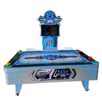 Machine de jeu d'arcade de hockey sur air et de tennis de table en métal, à détection de mouvement, de la marque HC Source Factory, pour divertissement intérieur, avec garantie d'un an et interface en anglais