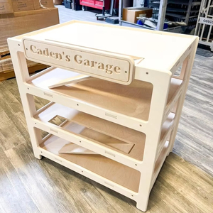 Toddler <span class=keywords><strong>Boy</strong></span> món quà sinh nhật lưu trữ và hiển thị đồ chơi xe ô tô nhà để xe phong cách trẻ em Tủ xe RAM bao gồm - Product Image 1