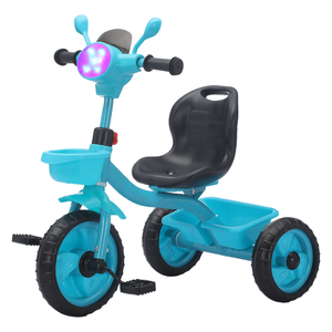 Tricycle moto pour enfants, best-seller, avec lumières et musique, tricycle pour enfants avec lumière LED, vélo à pédales à 3 roues pour tout-petits - Product Image 2