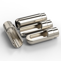 Micro-aimant puissant N54SH Néodyme de niveau micronique pour positionnement chirurgical Tube magnétique D4mm avec champ magnétique radial