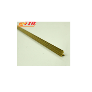 Bandes d'incrustation en laiton de conception personnalisée en gros d'usine fermoir en métal respectueux de l'environnement pour parquet différentes tailles et styles - Product Image 2