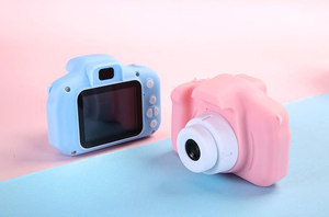 Appareil photo numérique miniature rechargeable et étanche pour enfants, X2 CMOS 1080p, grand angle 120°, type de support MicroSD, cadeau pour la photographie - Product Image 4