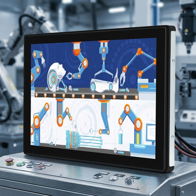 Wholesale Factory Price 19 Inch Touch Screen 1280*1024 Capacitive Touch Monitor Industrial Automation
