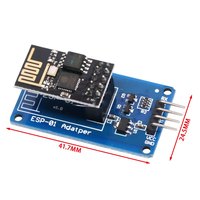 Módulo Adaptador WiFi Inalámbrico Serial ESP8266 ESP-01 3.3V 5V Esp01 Adaptadores de PCB Compatibles