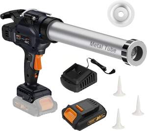 <span class=keywords><strong>Pistolet</strong></span> à calfeutrer pour le verre Maxxt 20V de qualité industrielle Li-Ion sans fil à usage intensif pour le scellement de la voiture. - Product Image 1