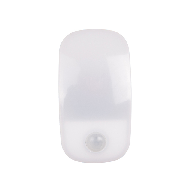 Plug-in LED Motion Sensor Night Light, Warm White LED Nightlight with Dusk to Dawn Sensor, Adjustable Brightness for Bedroom