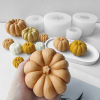 Jiahui Mei 3D Kürbis-Silikonform China Halloween-Dekorationen DIY Aromatherapie-Kerzen und Schokoladenformen Unregelmäßige Form