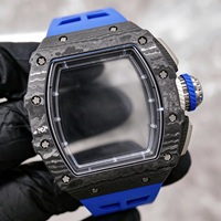 1104 Automatikuhr Skelett-Chronograph Zifferblatt Carbonfaser-Gehäuse Sport-Rennuhr Alltagsuhr Herren Casual-Uhr