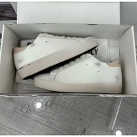 Chaussures de sport de luxe pour hommes et femmes, en cuir véritable, pour l'hiver et le printemps, avec empeigne en mesh, semelle intermédiaire en caoutchouc, haute qualité, pour l'extérieur