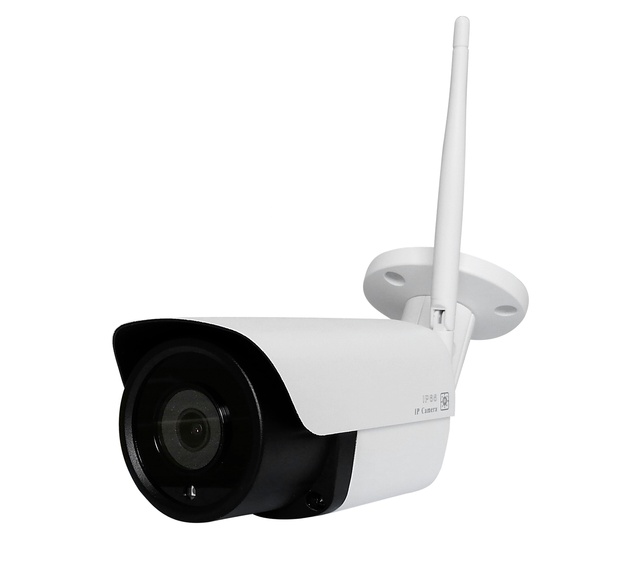 Wireless Security Camera 1080P WIFI Bullet Fixed Lens Security Camera Support Two-way Audio With SD Card Slot